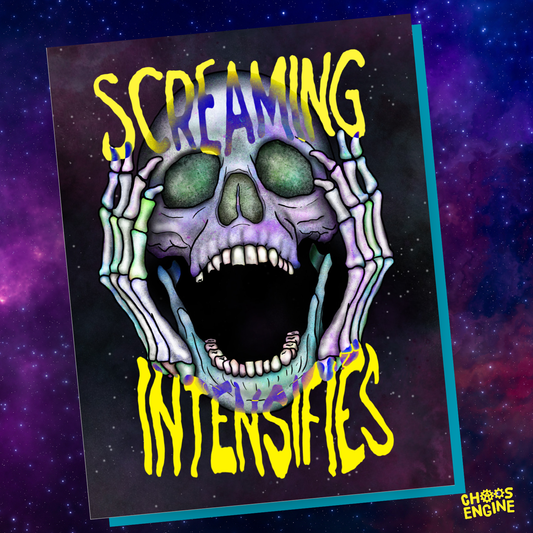 Screaming Intensifies card