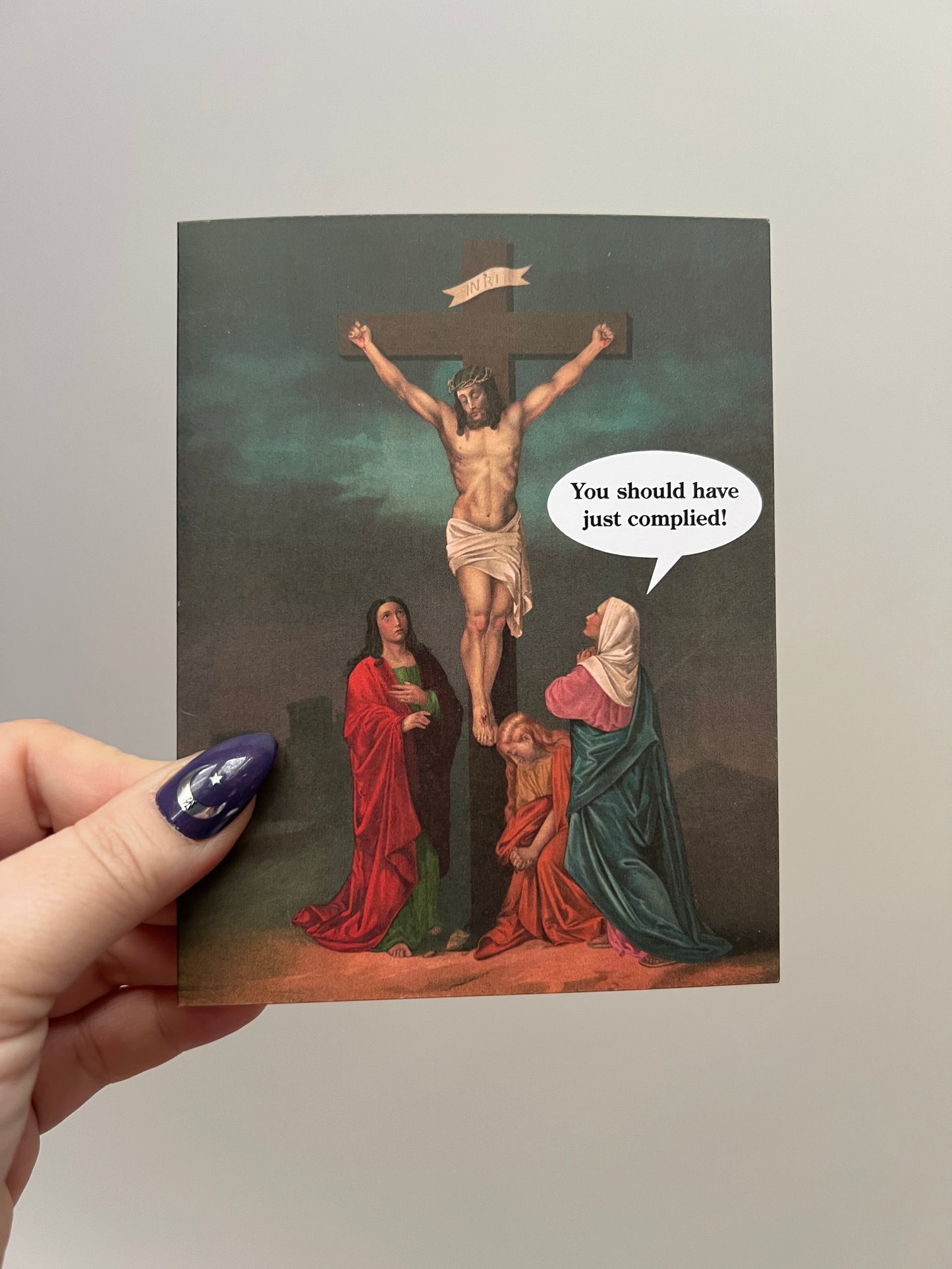 Should Have Complied card