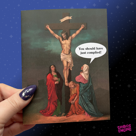 Should Have Complied card