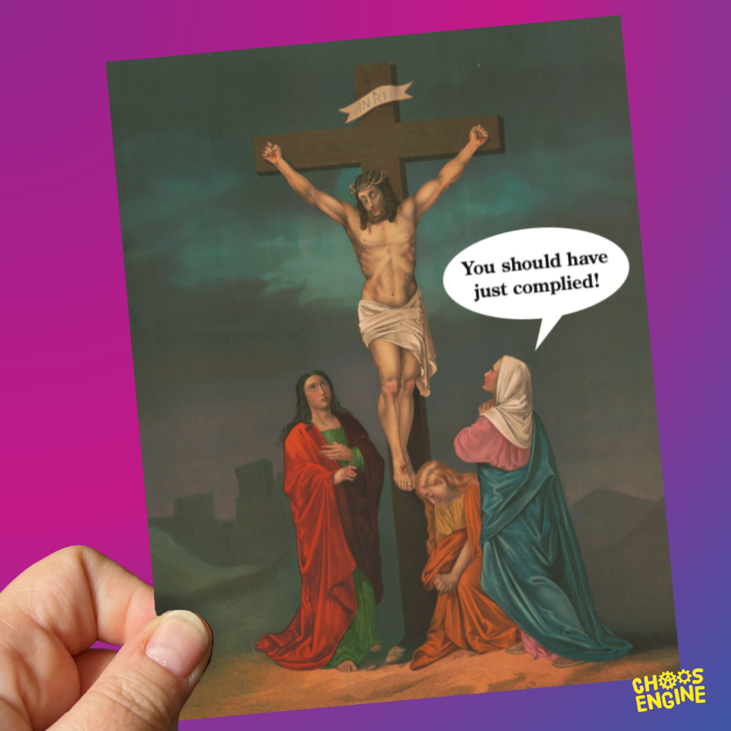 Should Have Complied card