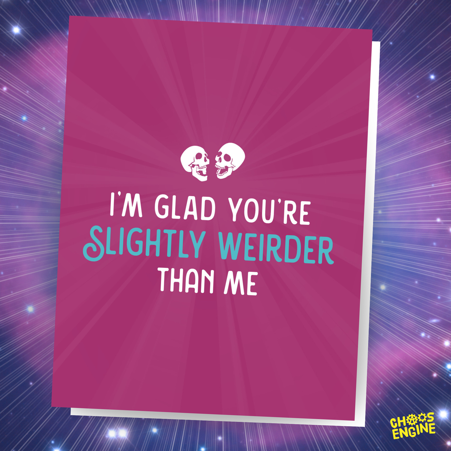 Slightly Weirder card