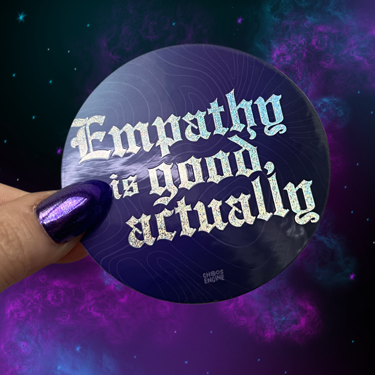 Empathy Is Good, Actually sticker