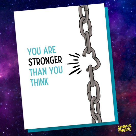 You Are Stronger Than You Think card