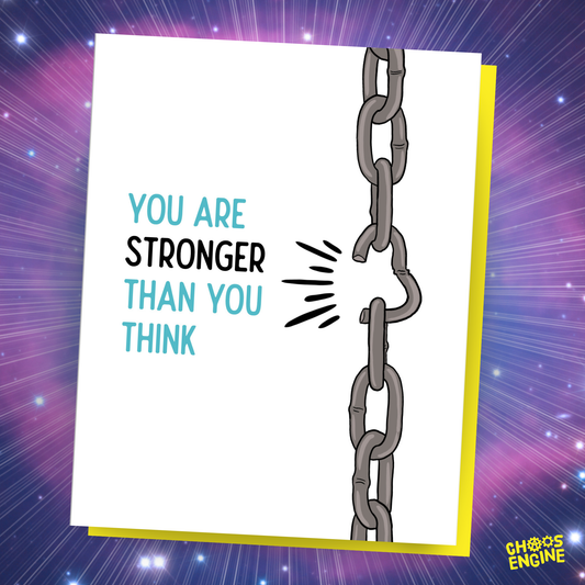 You Are Stronger Than You Think card