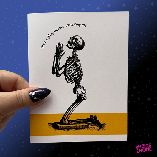 Trifling Bitches card