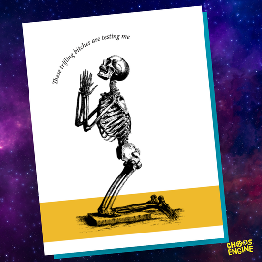 Trifling Bitches card