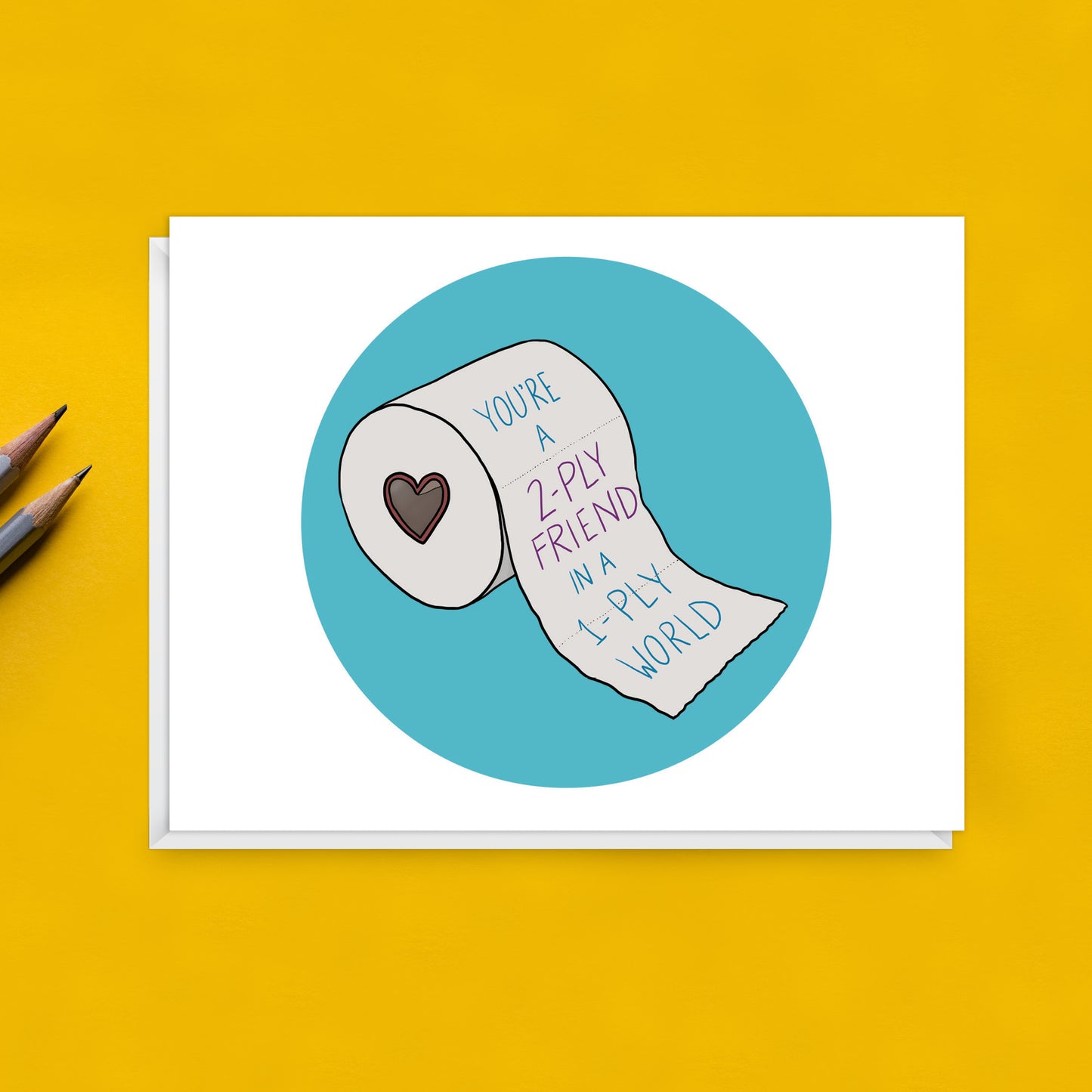 2-Ply Friend card