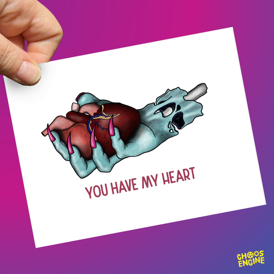 You Have My Heart card